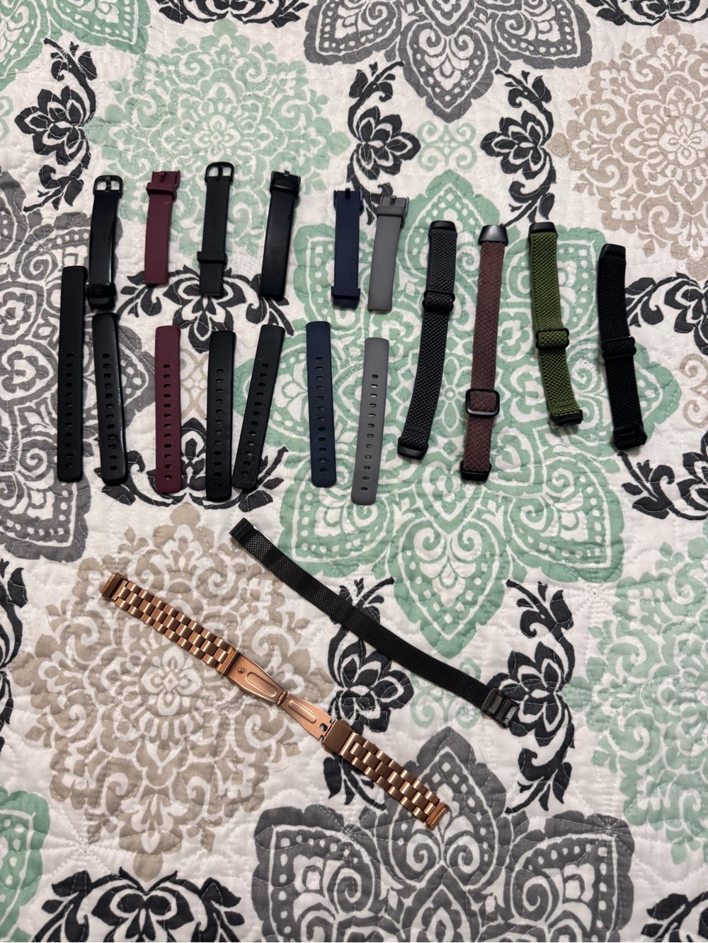 Bundle of various bands for Fitbit Luxe
